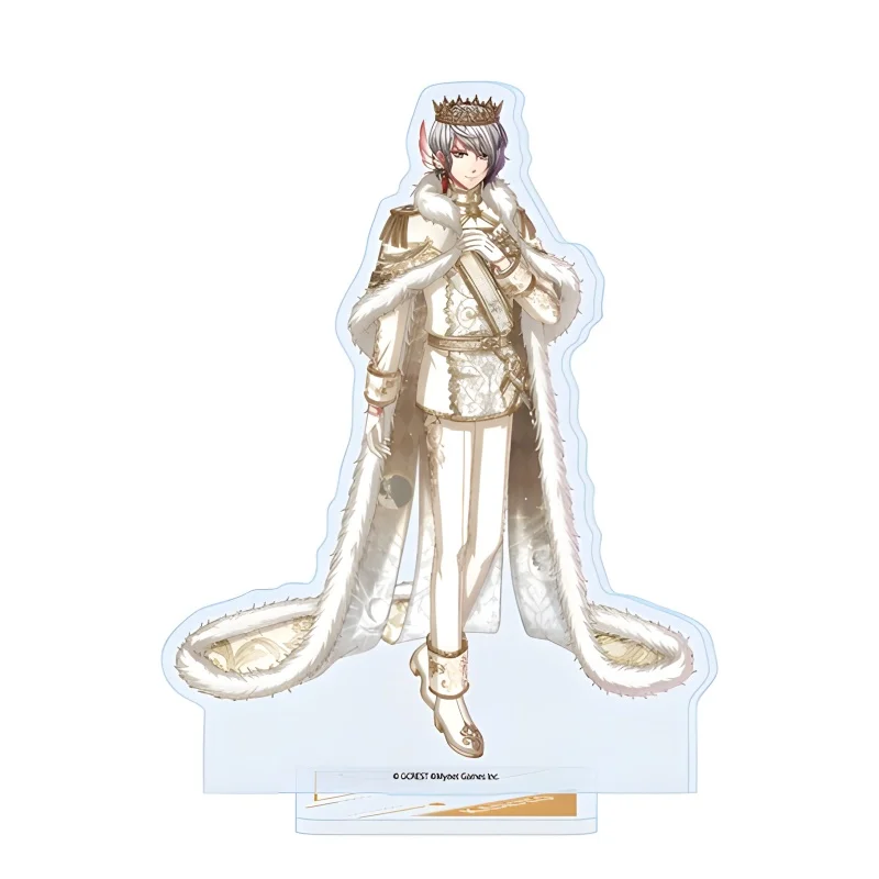 16pc/ 100 Sleeping Princes and the Kingdom of Dreams Geass Keychains Acrylic Stand Model Plate Holder Toppe Desk Decor Gift 15cm
