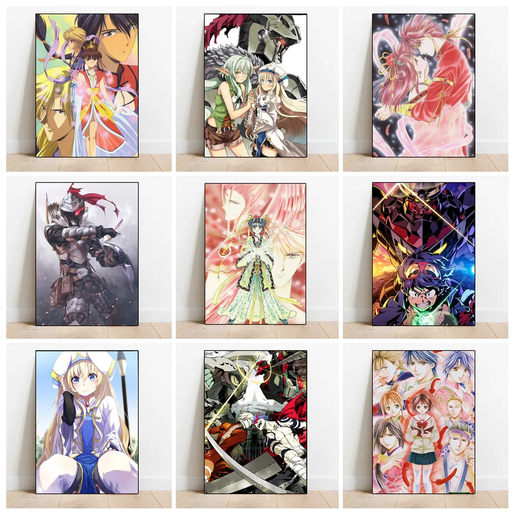 DIY Oil Painting By Numbers Anime Goblin Slayer Bedroom Living Room Home Kids Room Decoration Handpainted Art Wall Unique Gift