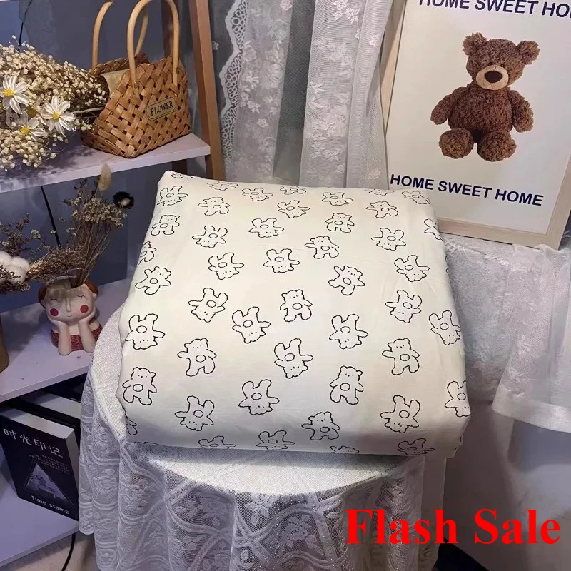 

2025 new cotton small floral summer quilt pure cotton summer air conditioner quilt student dormitory machine washable