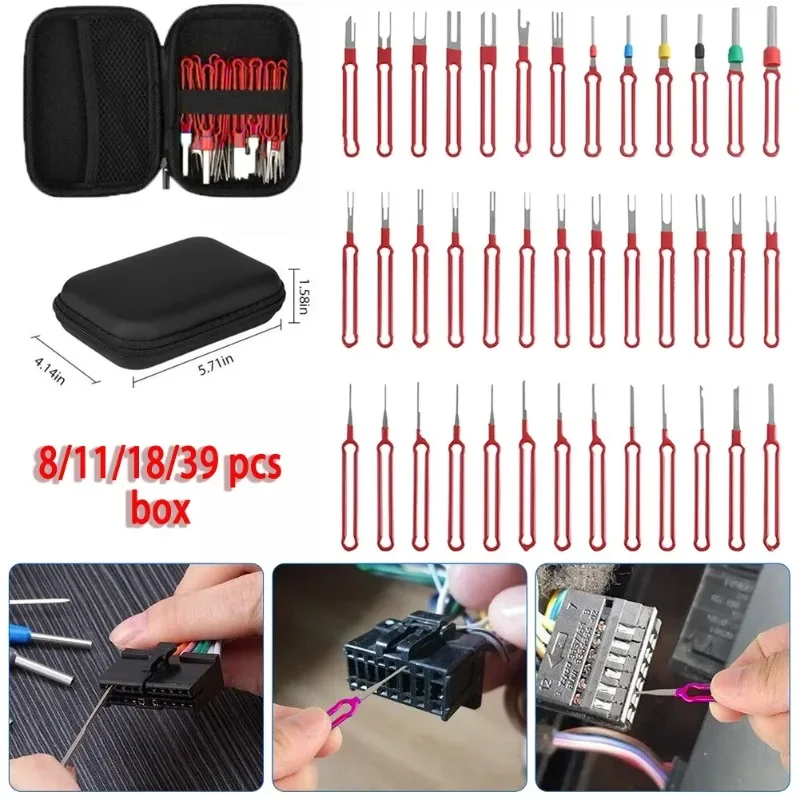 

Для электрического провода, обжимной разъем, экстрактор, инструмент для разборки, набор инструментов для удаления автомобильных клемм, Uto, съемник вилки кабеля