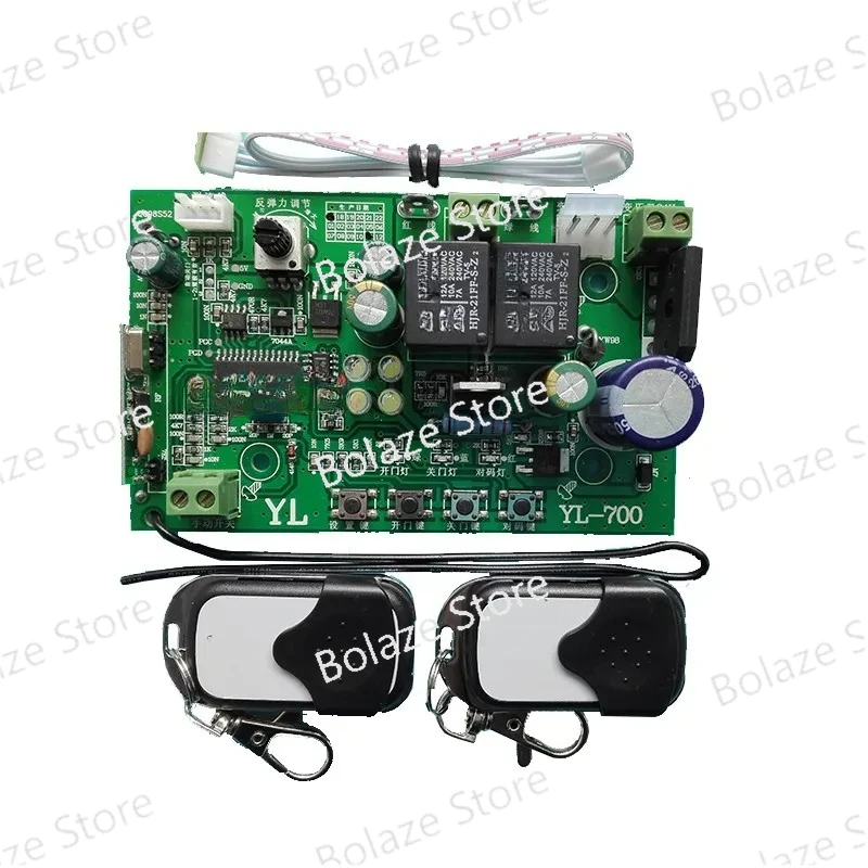 

433m24v Universal Electronic Limit Garage Door Mainboard Flap Door Motor Control Board Hall Limit Receiver