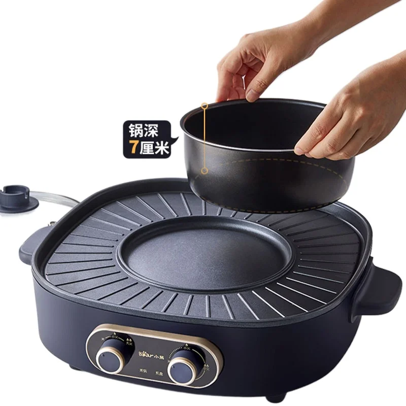 

:Soup Divided Hot Pot Electric Food Dishes Meat Multifunction Chinese Hot Pot Vegetable Christmas Fondue Chinoise Cookware