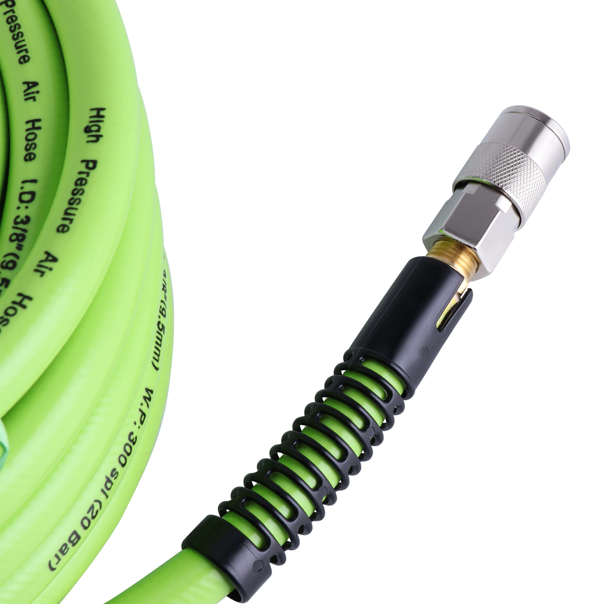 26-252 ft Heavy Duty Lightweight Hybrid Air Hose 3/8