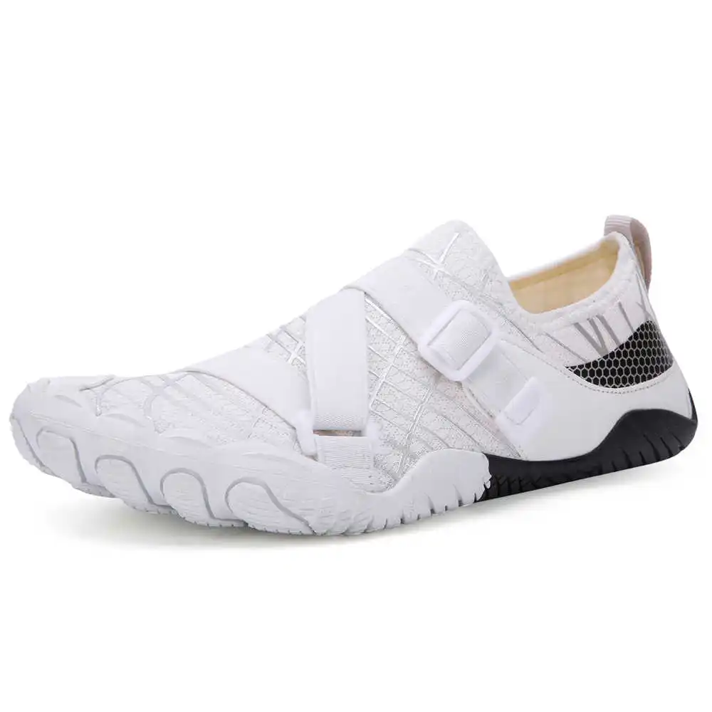 

painted 5 finger beach man sandal White men shoes Sports slippers sneakers fat badkets sneskers basket boty tenes mascolino YDX2