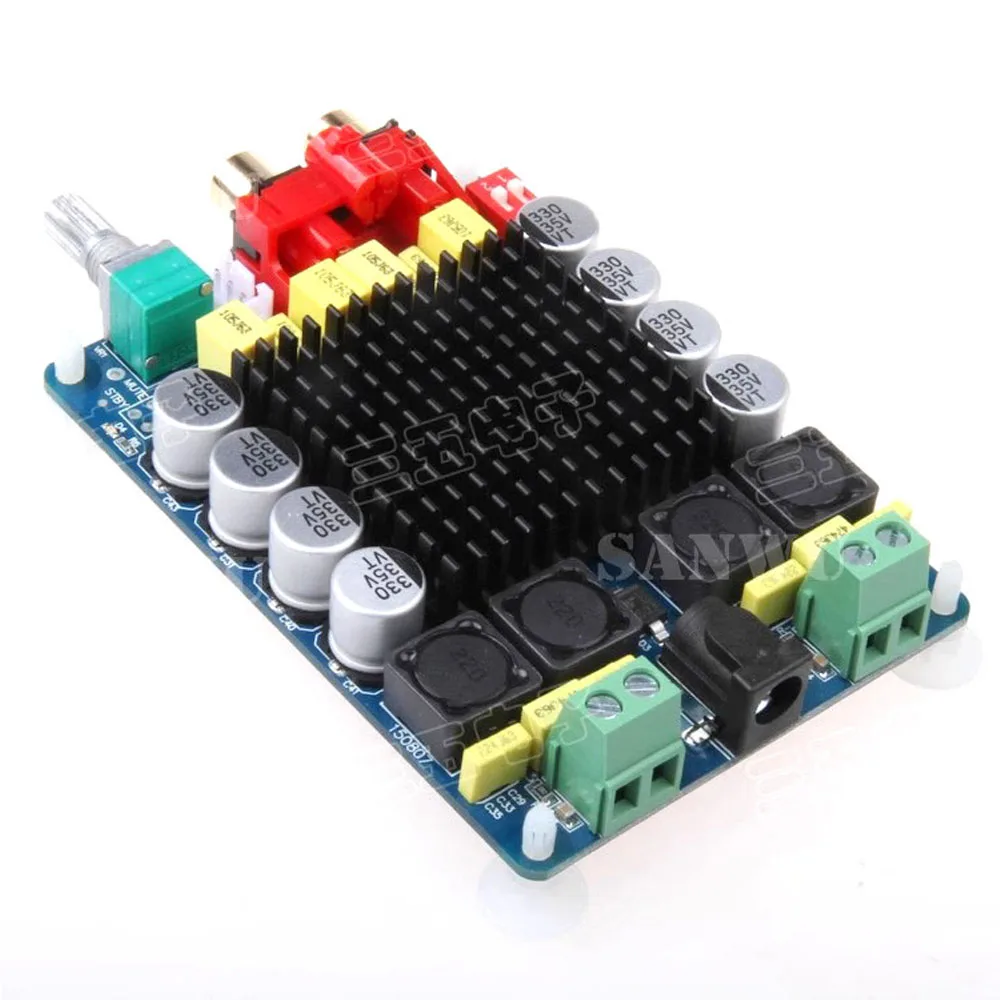 

High-Power TDA7498 Digital Amplifier Board 2X100W Computer Amplifier Dual-Channel Stereo