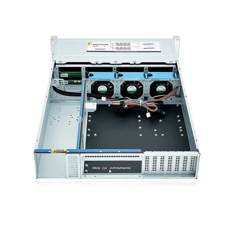 Benutzerdefinierte 19 Zoll 2U 8 Bays Rackmount Staubmaske Servergehäuse Hot Swap 2U Servergehäuse mit 8 HDD Bays 12 Gbit/s Mini SAS Backplane