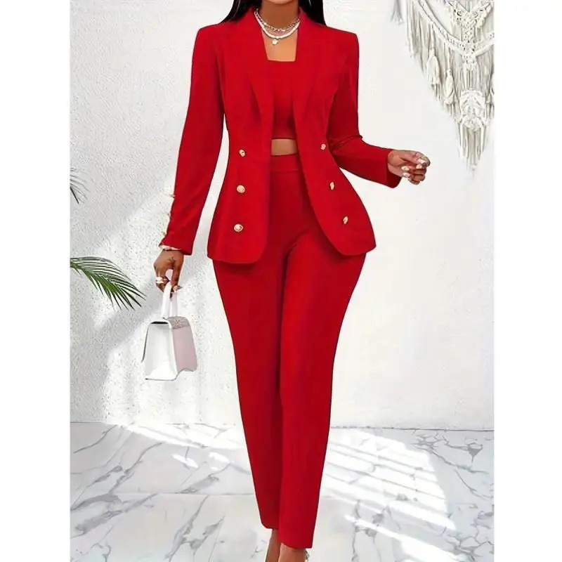 

New Women's Strap Set Casual Sportswear Seven Sve orts T-irt Length Autumn Season Faionable Comfortable Breathable