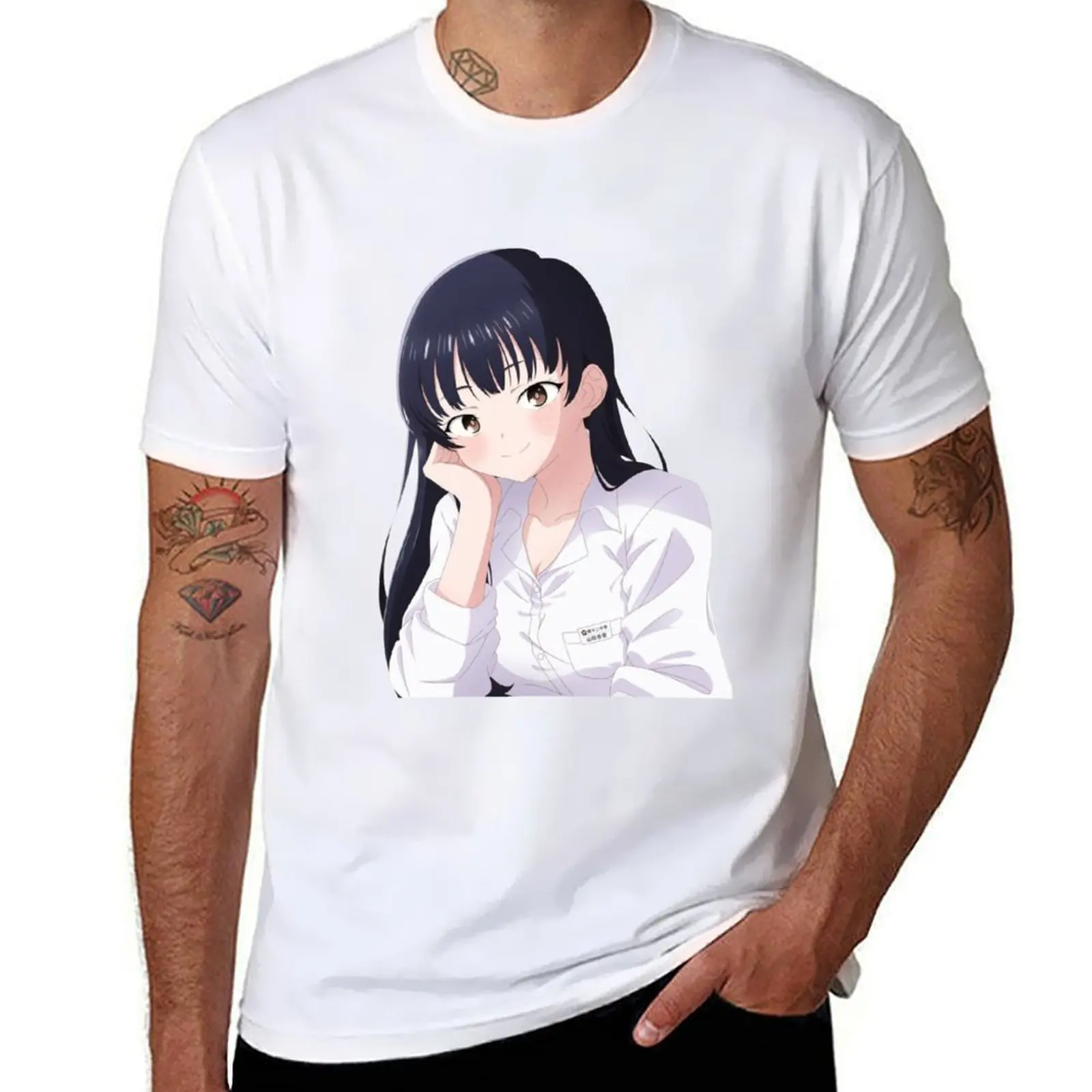 

The Dangers in My Heart - Anna Yamada T-Shirt cotton tshirt 100% funny t shirts man T-shirt