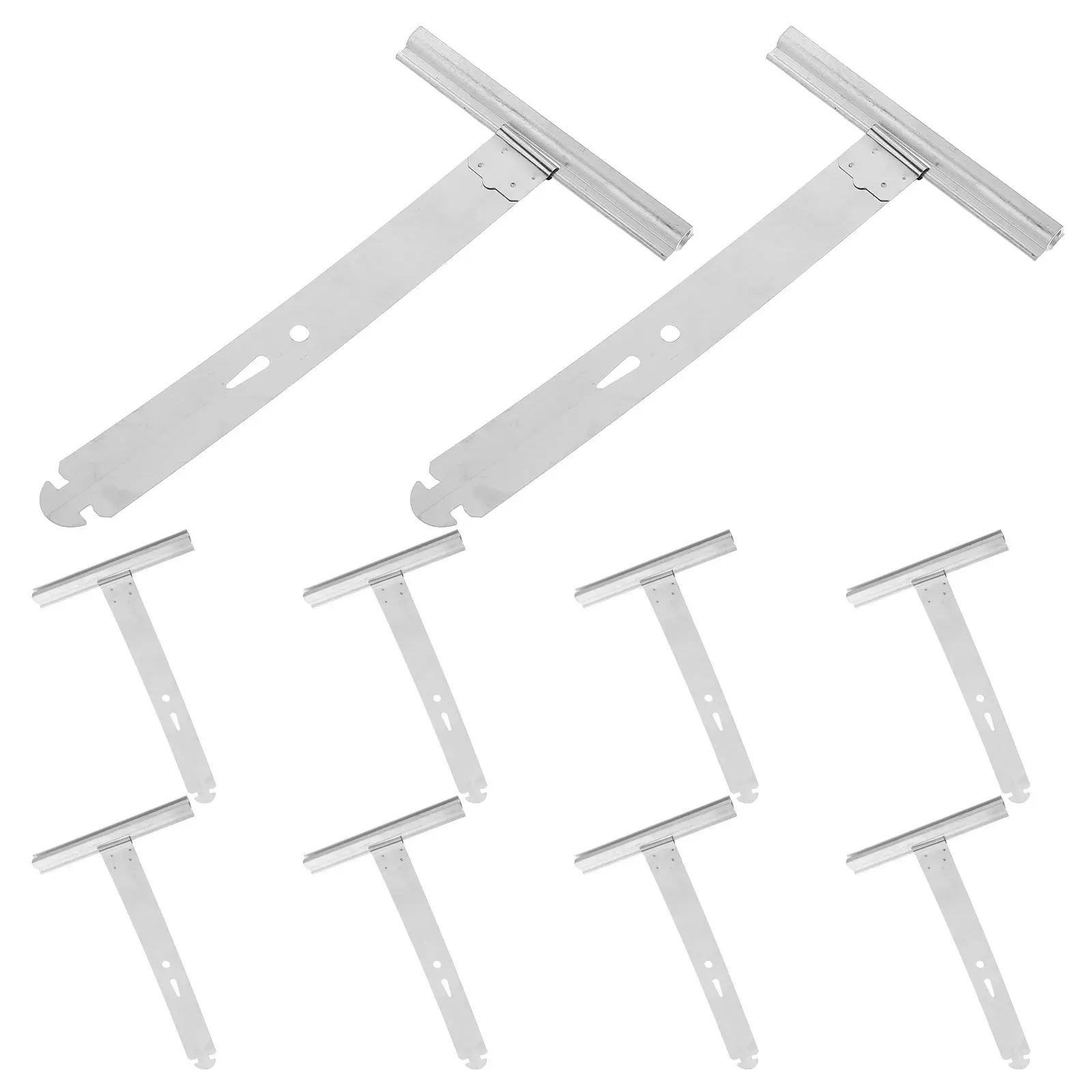 10pcs Roller Shade Tension Tabs – High-Elasticity Metal Clips for Smooth Blind Retraction & Easy Window Blind Repair