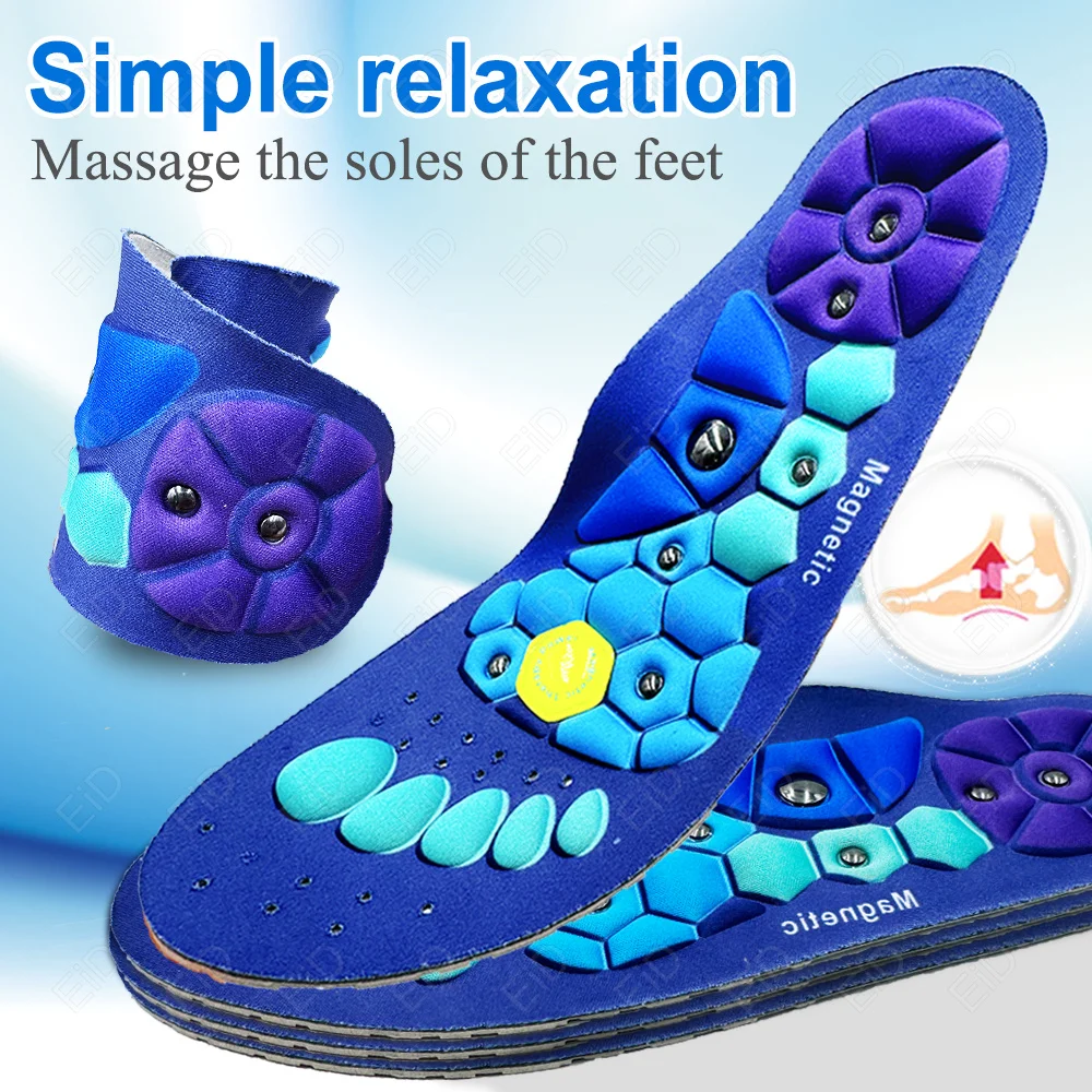 Magnetic Insoles Massage Shoe Inserts Massage Sport Insoles Footwear Insoles For Men Women Breathable Orthopedic Shoe Inserts