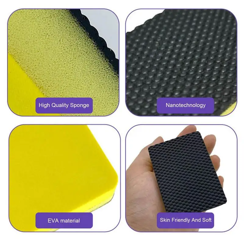 Car Wash Sponges Super Absorbent Sponge Detailing Supplies Strong EVA With Good Water Absorption And Grinding Mud Sole Design