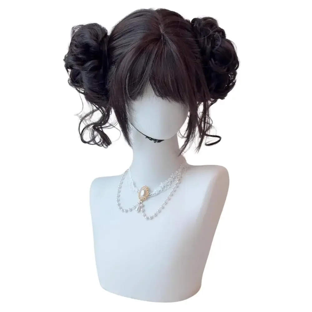 KPop ゾーイ デーモンハンターズ コスプレウィッグ 女性用 ガールズグループ アイドル ロールプレイ ショートブラックウィッグ ファンタジア ハロウィンコスチュームアクセサリー