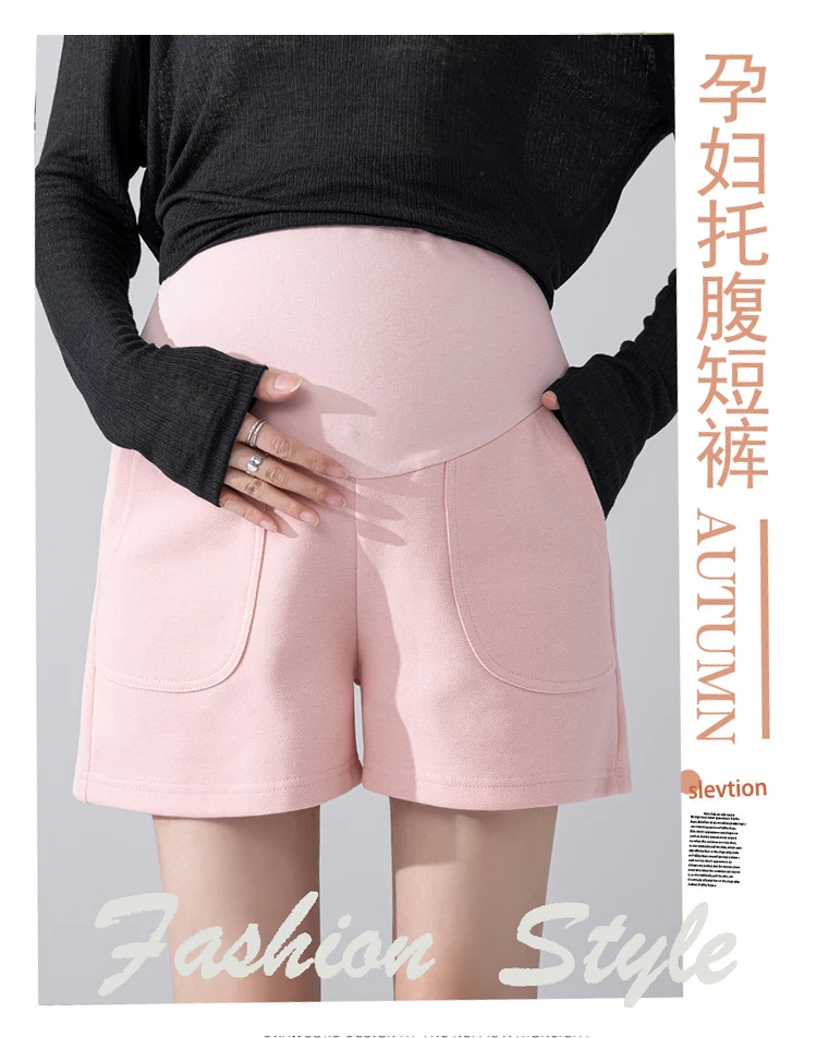 PIQUE-Shorts de maternidade para gestantes, casual, perna larga, barriga solta, quente, alta qualidade, gravidez, juventude, Y2K, verão