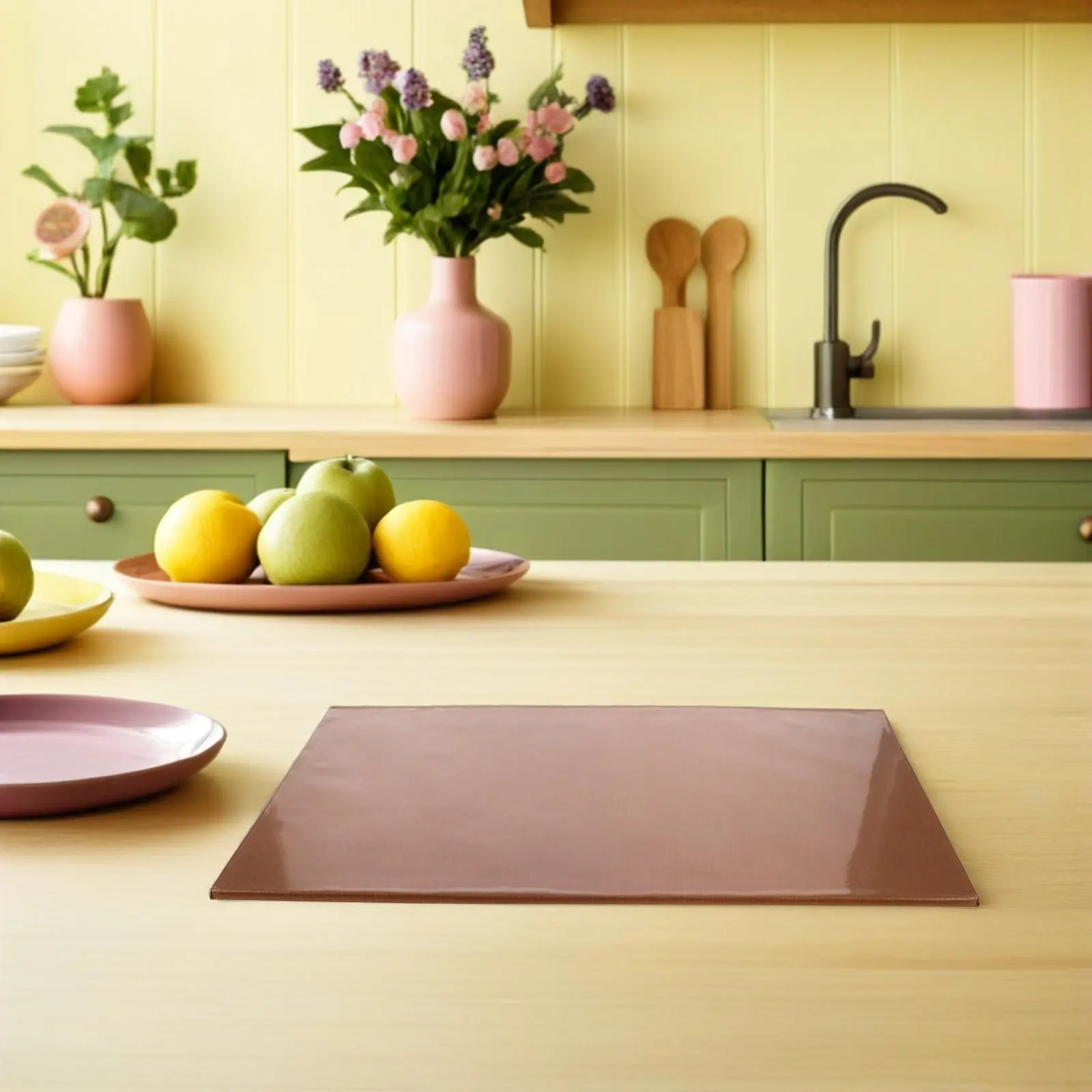 

Многоразовая антипригарная доска для карамелизации DIY 16.5x11.8: Коврик для декорирования конфет, мастики, шоколадных изделий, принадлежности для выпечки