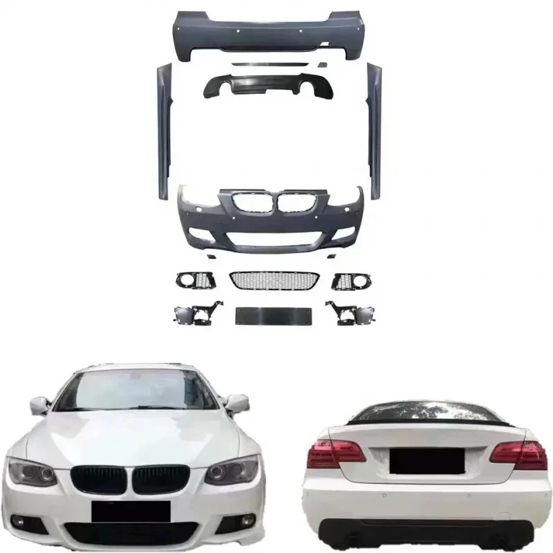 

Полный обвес E92 2006-2009: передний и задний бамперы, боковые пороги – аксессуары для стайлинга автомобиля, улучшающие внешний вид.