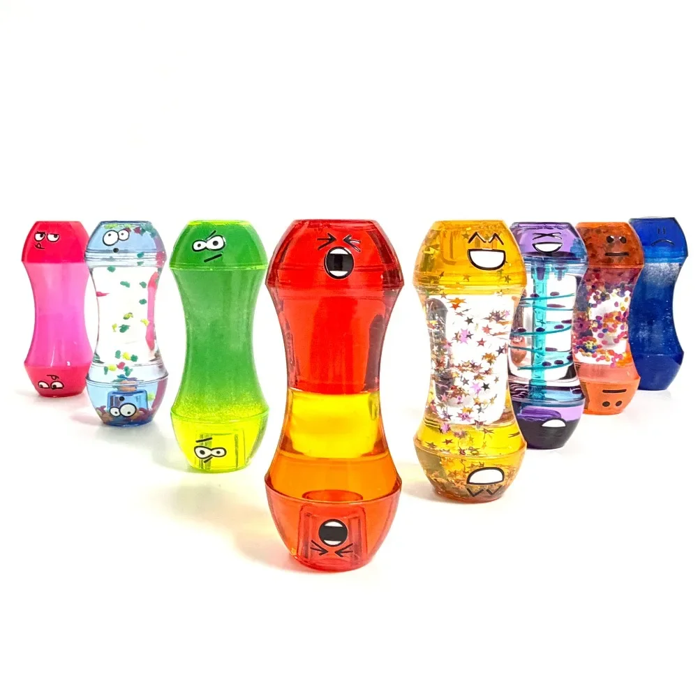 Creative colored emoticons, oil droplets, and pressure reducing desktop crafts ornaments Party Games Activities  Christmas gift