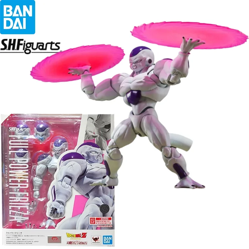 In Stock Bandai Tamashii Nations S.H.Figuarts Dragon Ball Z Full Power Frieza Anime Figure Action Model Figurals Brinquedos Toys