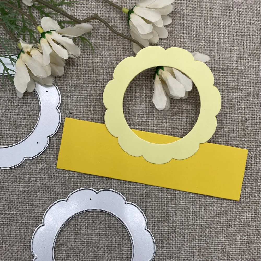 

Flower bag handle Metal Cutting Dies Stencils For DIY Scrapbooking Decorative Embossing Handcraft Die Cutting Template Mold