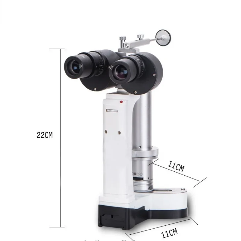 Veterinary Slit Lamp Chin Rest Binocular Microscope Ophthalmic Equipment For Pet HospitalCD