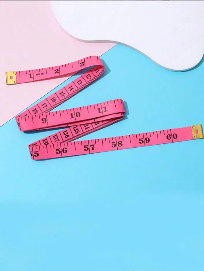 1/10 Plastic Tape Measure, 1 Roll 60 Inch Plastic Tape Measure, Modern Household Ruler