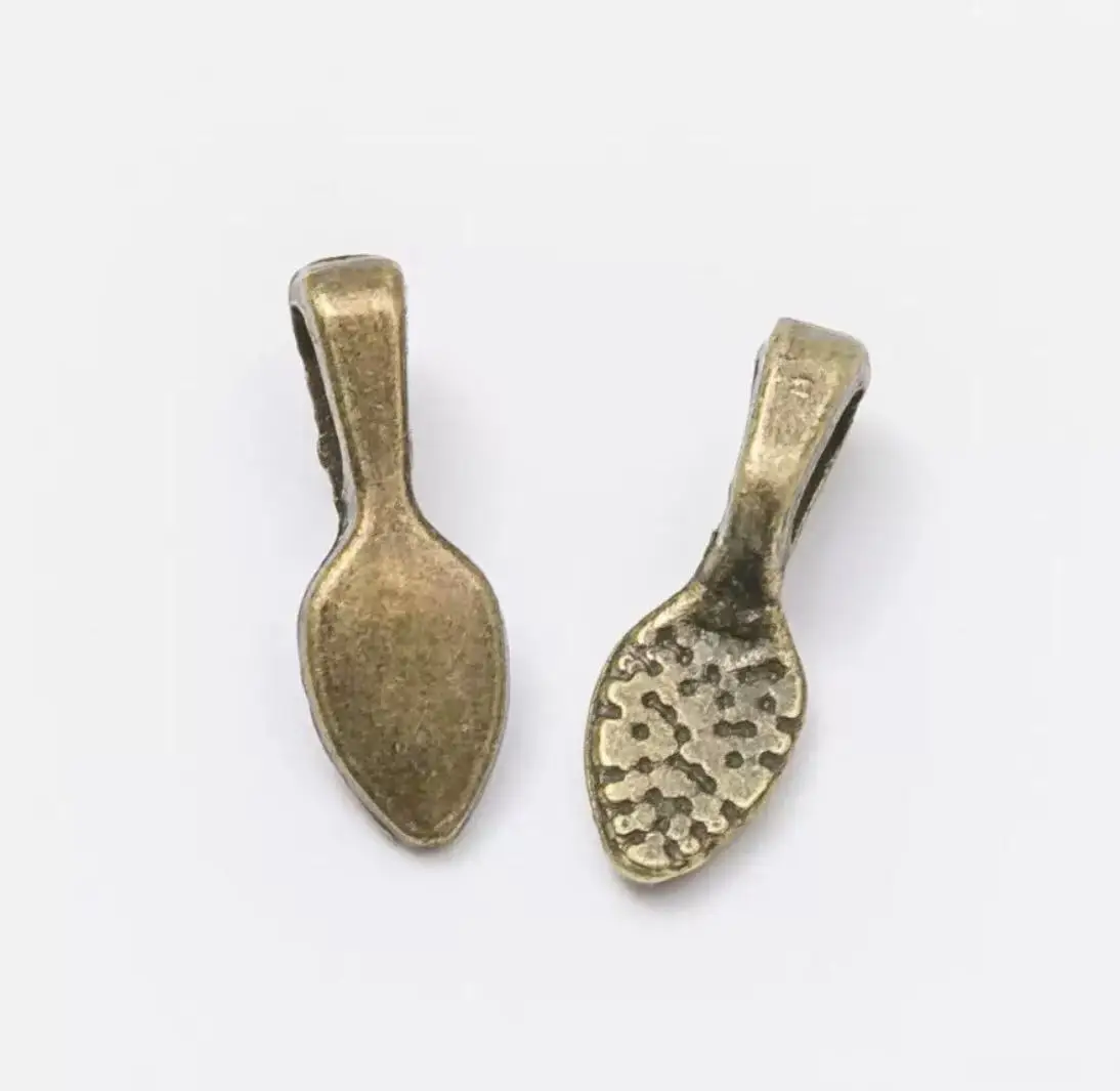 

40pcs 15*5mm Zinc alloy metal pendants for handmade HWL2633