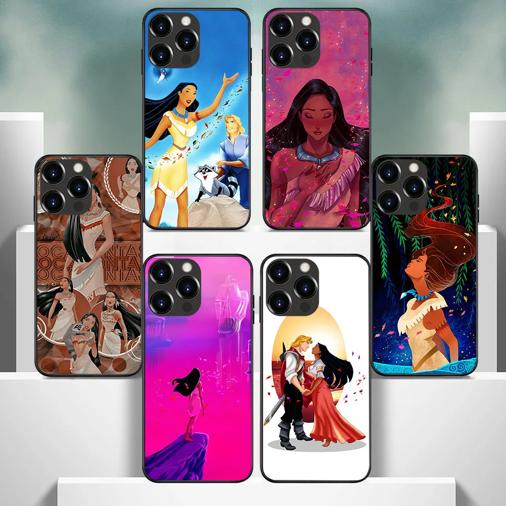 TV-20 Princess Pocahontas Soft Case For Samsung Note J5 J6 J7 J8 8 9 10 20 S21 J2 J4 Core Ultra Prime Plus Lite Pro