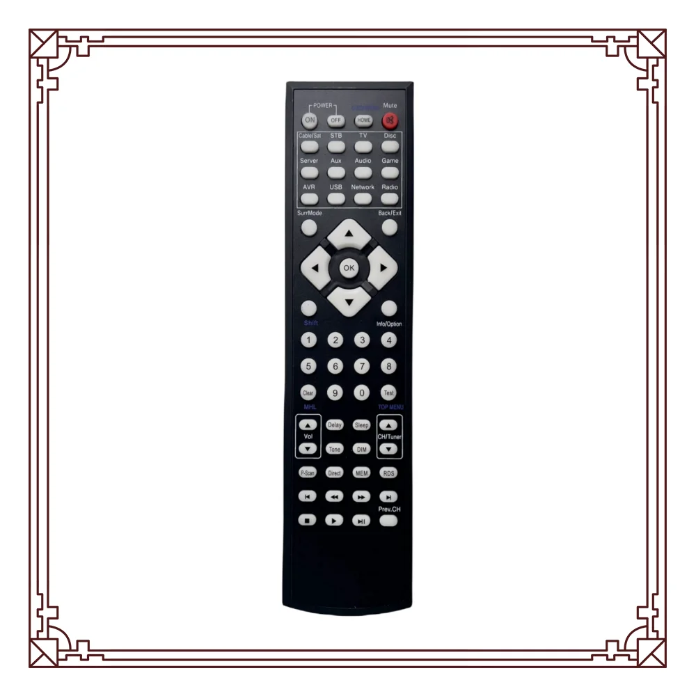 New universal remote control fit for Harman Kardon HK3770 CARTHK3700 RTCARTHK3700 AV Receiver Amplifier