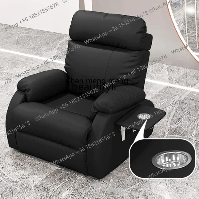 كرسي أريكة xz1Light الفاخر لصالون الشعر مخصص متعدد الوظائف كرسي وشم كهربائي للأظافر