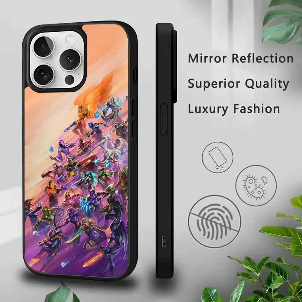 حافظة هاتف D-Dota-a 2 رائعة لهاتف iPhone 17,16,15,14,13,12,11,Pro,Max,Plus,Mini,SE4,E شحن لاسلكي Magsafe مغناطيسي