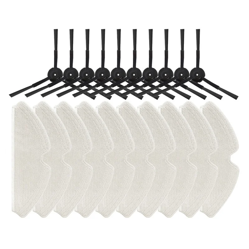 

INLIG-боковая щетка, тряпка для швабры, подходит для Miwhole M7 Pro, аксессуары для роботов-пылесосов