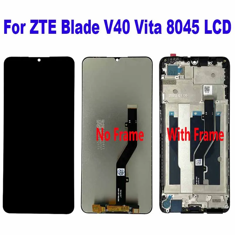 For ZTE Blade V40 Vita 8045 LCD Display Touch Screen Digitizer Assembly Replacement Accessory