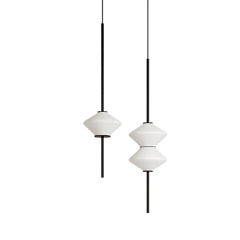 Imagem -06 - Modern White Glass Led Pendant Lamp Quarto Foyer Cozinha Sala de Jantar Luminárias Ouro Preto Fio de Metal Ajustável