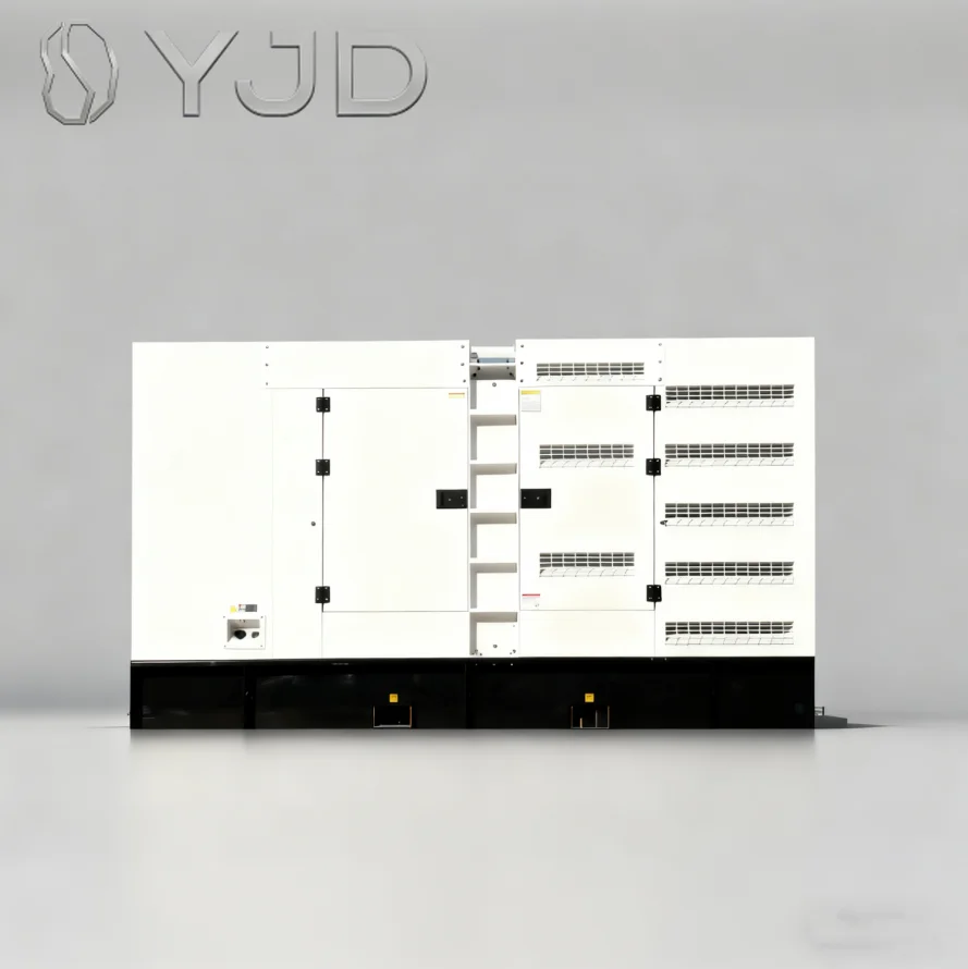 DYJD Electric Start 3 Phase 50Hz Silent Diesel Generator for 400kW 500kVA Open Frame Power Generator