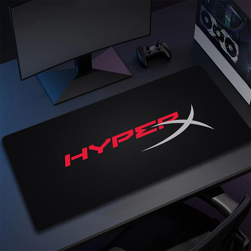 

Computer Mouse Pad HyperX Mousepad Keyboard Desk Mat Anime Non-Slip Large Gaming Mouse Mat XXL Gamer Rubber Accessories Carpet