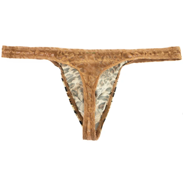 Sexy Underwear Men Thong T-back Underwear Lingerie Tanga Hombre Bikini Underpants big Pouch Panties K-08 2
