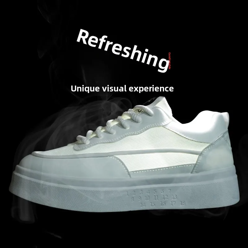 

Men's Spring 2026 New Breathable Sports Casual Shoes Anti-slip Wear-resistant Leather Boots Short Tube Height