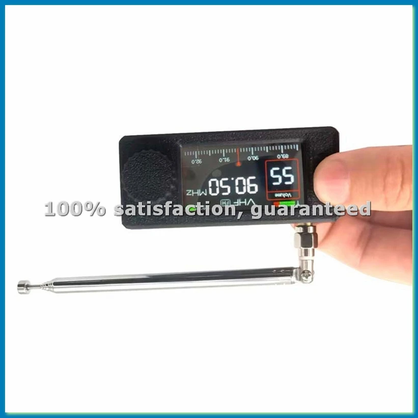 SI4732 LSB USB AM FM FM/AM Radio 1.9inch IPS Screen Mini Pocket Radio with Antenna Portable Radio-A79M