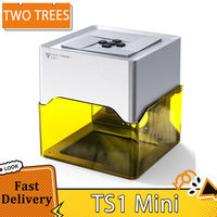 TWO TREES TS1 Mini 3W Laser Engraver 800mm/min Speed Supports Object Height 0-35mm Compatible with Lightburn/LaserGRBL 80*80mm