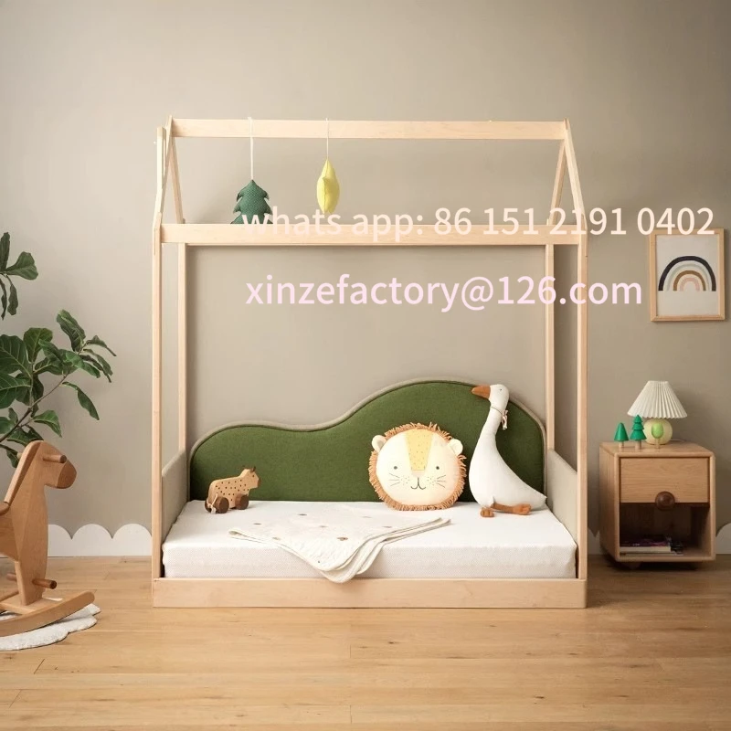 

Customizable bed Tree house expansion bed Solid wood pull-out sofa bed Full set of advanced small apartment