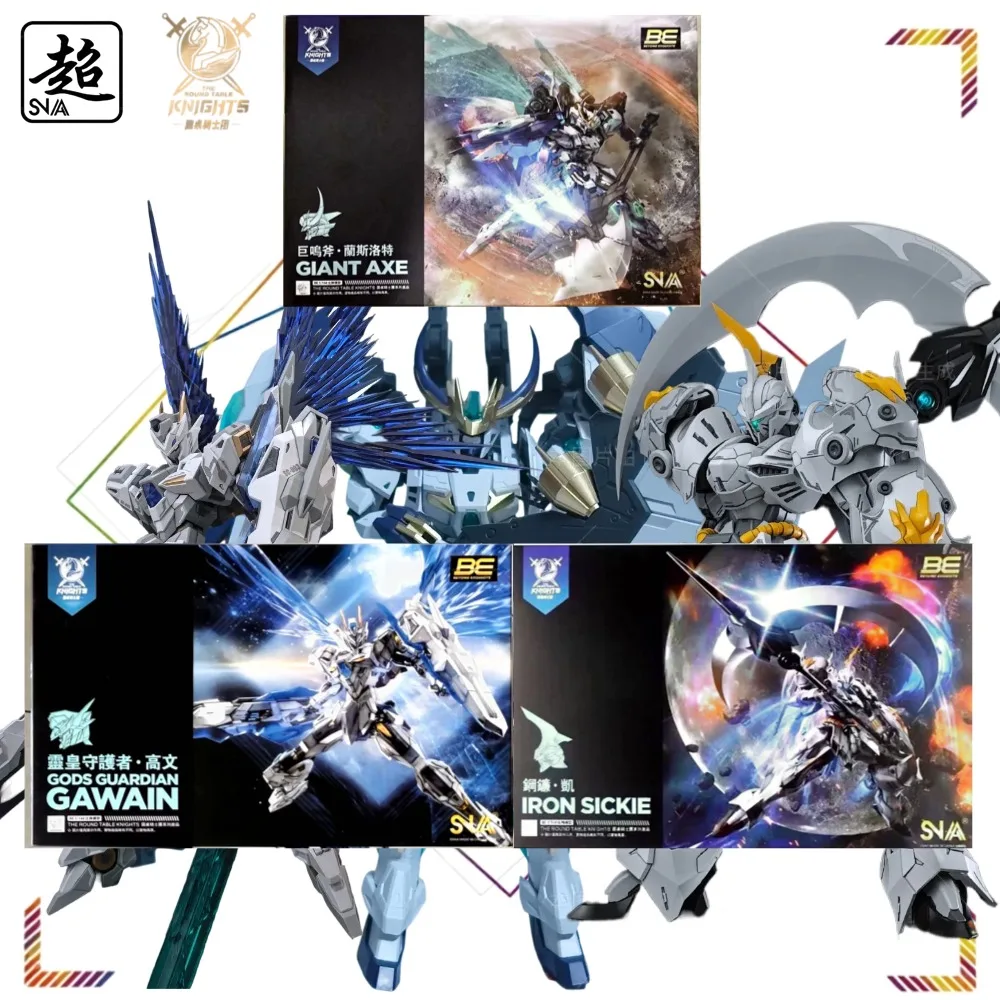 

SNAA 1/144 The Round Table Knights Gawain KK Mobile Suit Lancelot Action Figures Kai Assembly Model Kit Collection Gift Toy