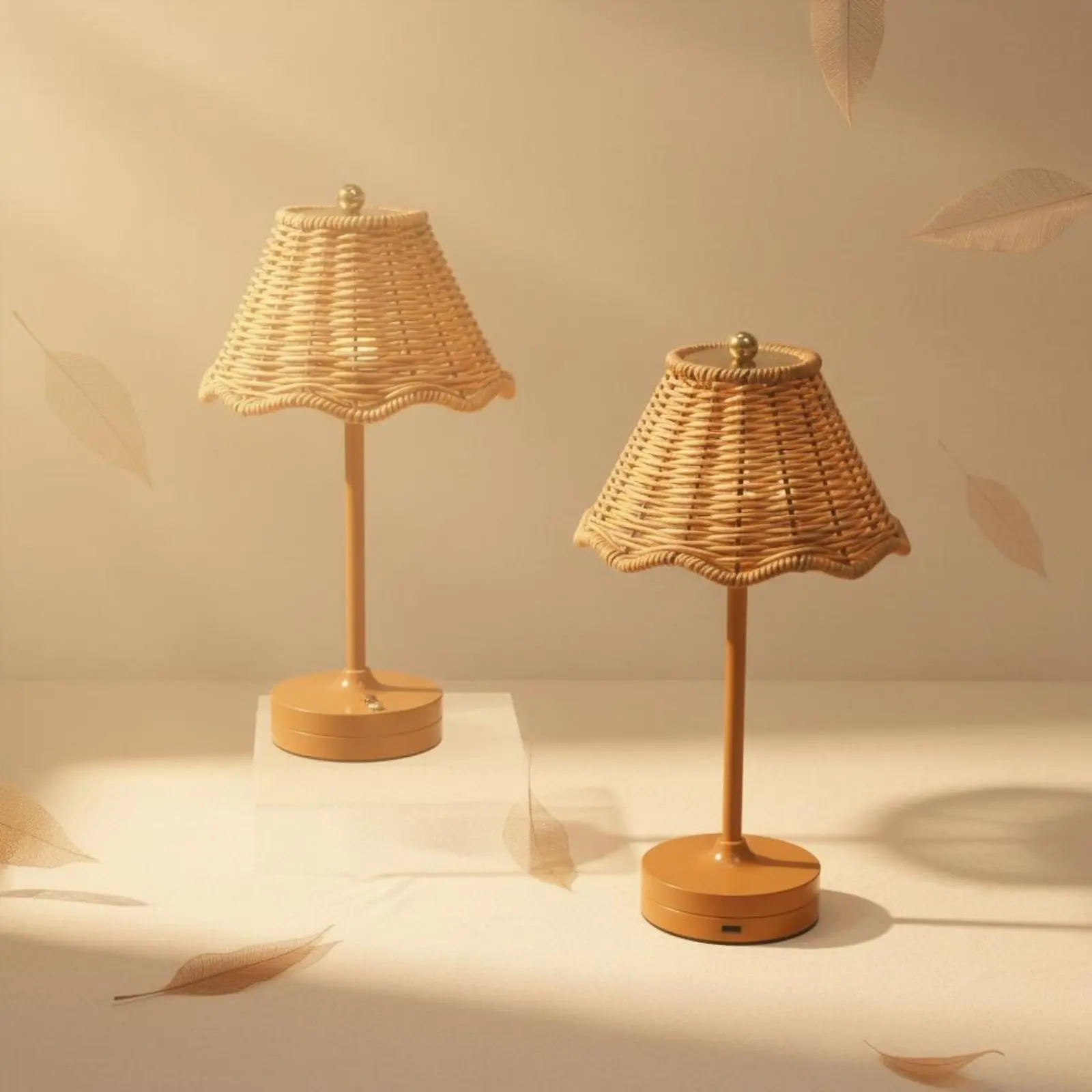 Lámpara de mesa boho con luz cálida regulable para gatos y perros - imagen 4