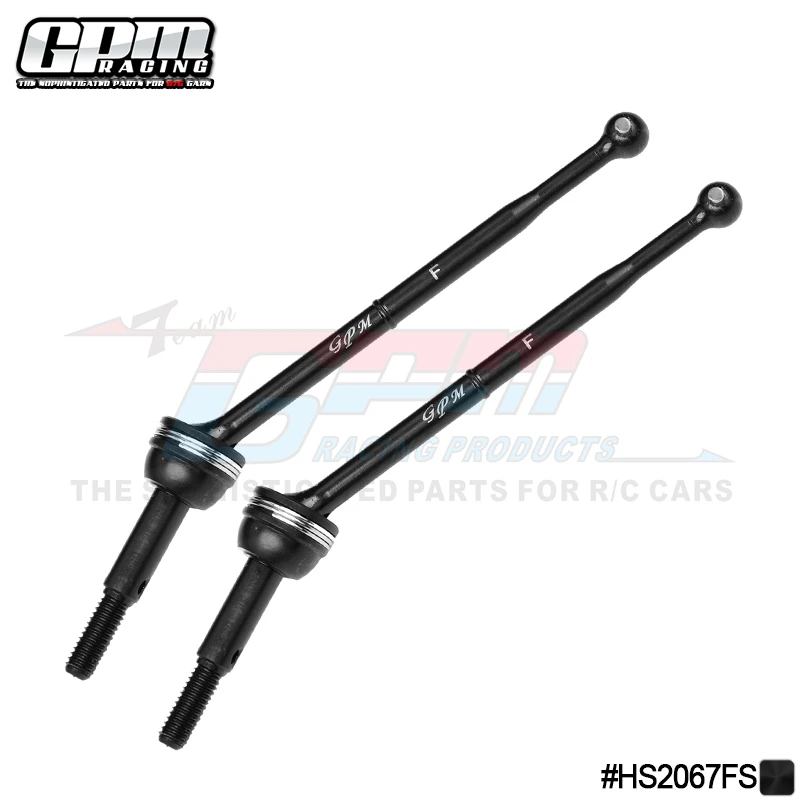 

GPM 4140 Front CVD Drive Shaft Thickened 67mm For TAMIYA 1/10 Hot Shot II 2024