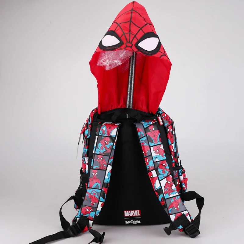 Genuine Australian Smiggle Spider-Man Student Supplies Set Large Capacity Backpack Student Schoolbag Pencil Case Water Cup