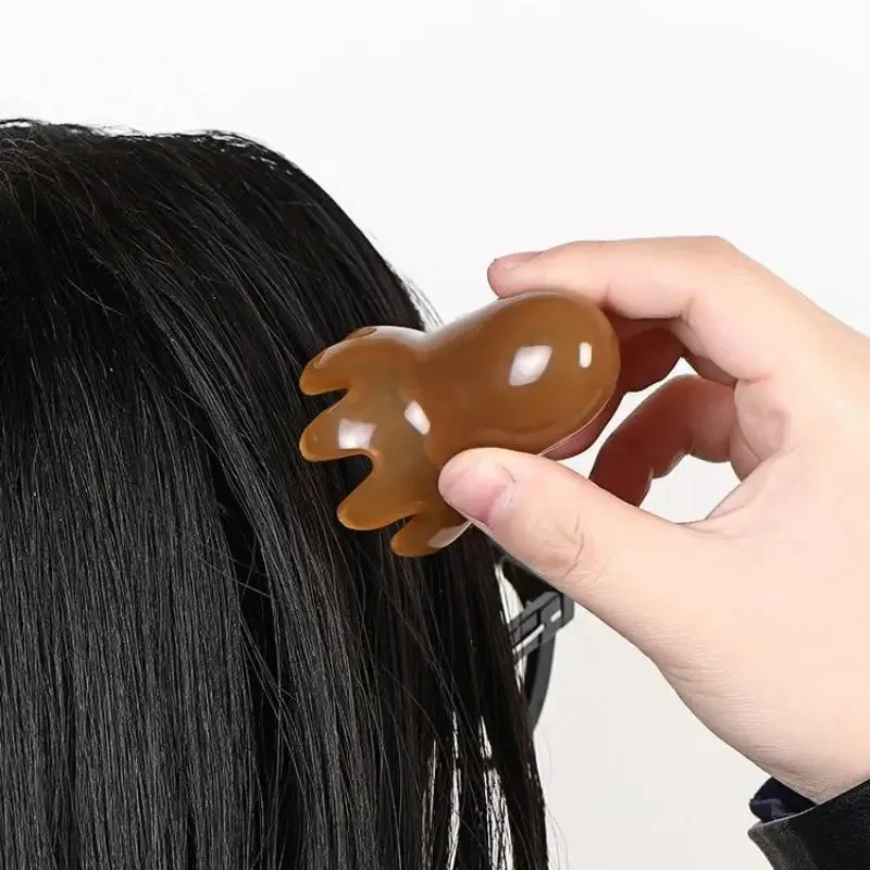 

Octopus Massage Comb Head Meridian Scraping Scalp Massage Brush Acupuncture Gua Sha Massage Comb Fatigue Relief Massage
