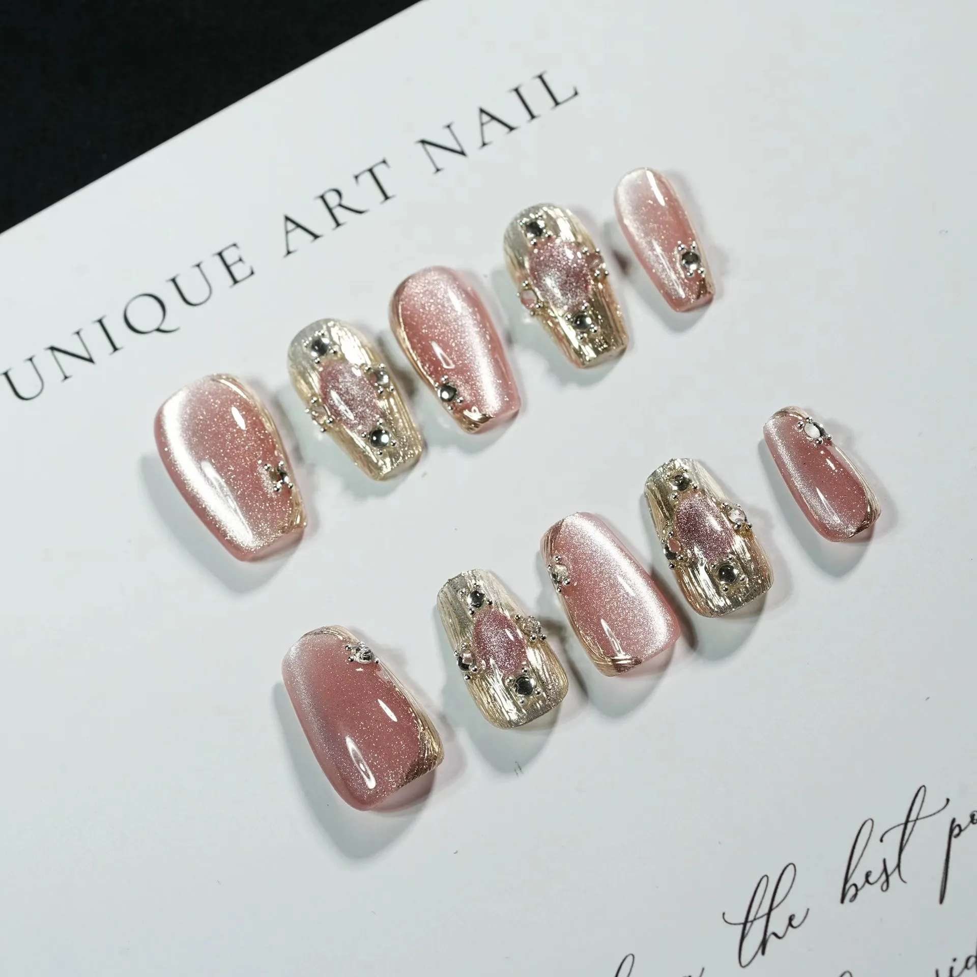 

The new model is suitable for Buccellati fashion glitter nails/cute short nails/cat eye nails/cute popular Y2K nails