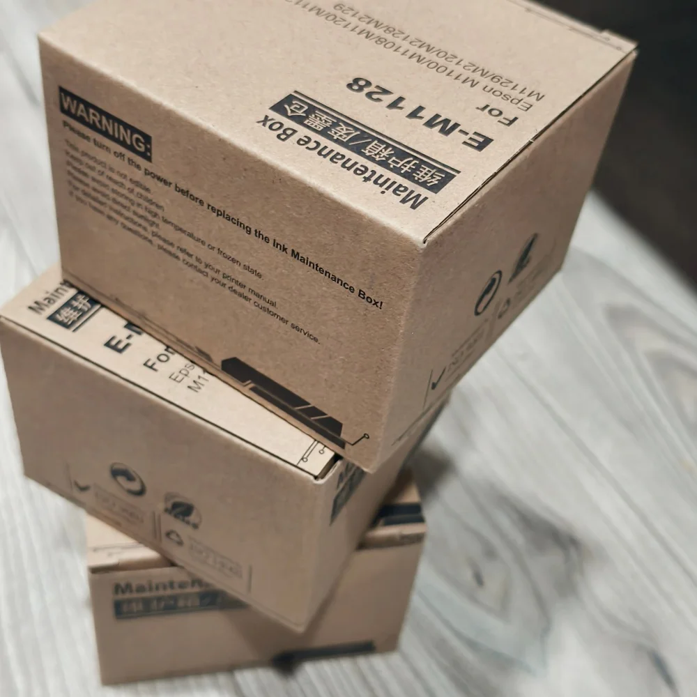 1 個 1753825 インクメンテナンスボックス EPSON M1100 M1120 M2120 M1108 M1128 M1129 用