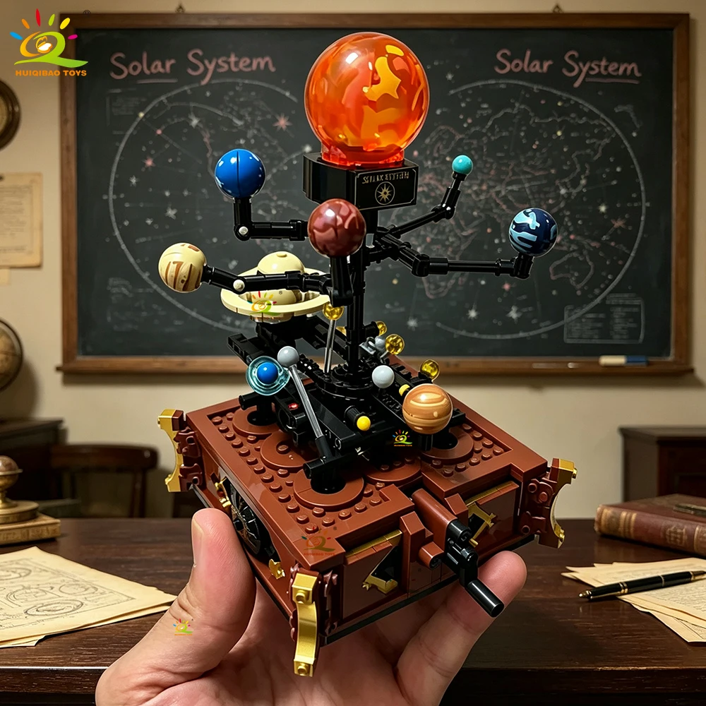 HUIQIBAO MOC Modèle de planète - Solar System Orrery avis et prix
