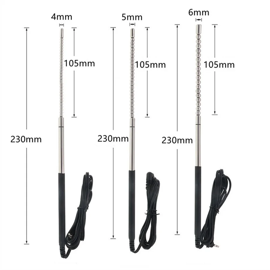 صدمة كهربائية مجرى البول التوصيل الحصان العين عصا قسطرة الإحليل موسع الصوت لعبة استثارة القضيب سحب الخرز قضيب النشوة الجنسية لعب للرجال #6