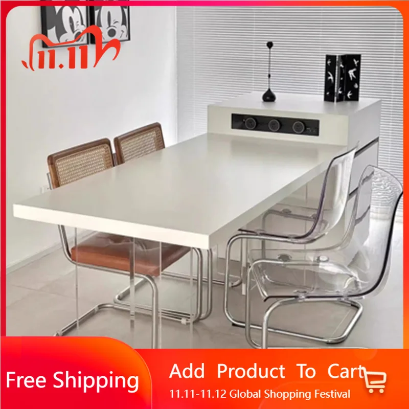 

Acrylic Coffee Dining Table Kitchen Designer Restaurant Wood Dining Table Console Conference Extending Mesa Commercial Furniture