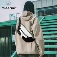 Tigernu Women's Chest Bag Fashion Crossbody Bag Street Trend Chest Pack Unisex High Quality Shoulder Bag Brand Designer WaistBag